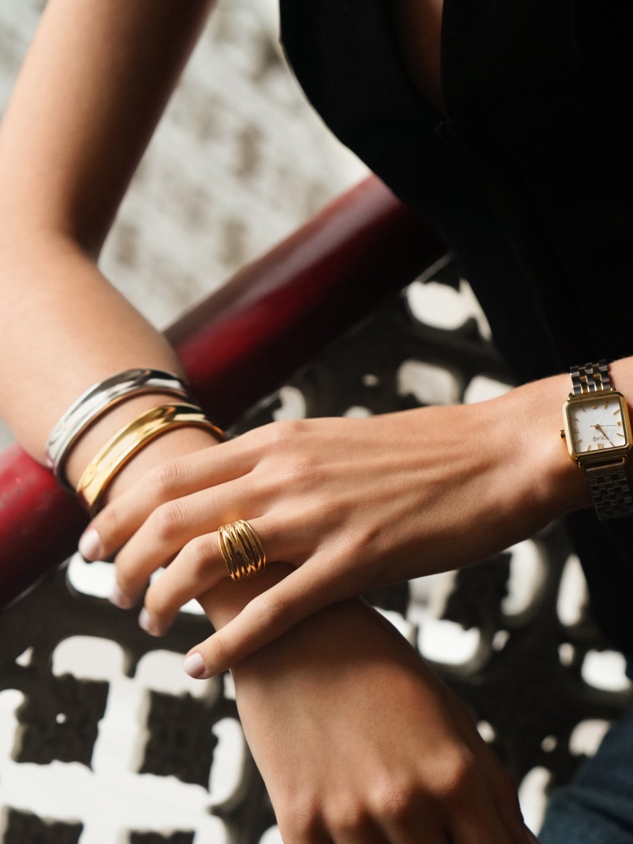 ONE Bold 07 Gold Ring